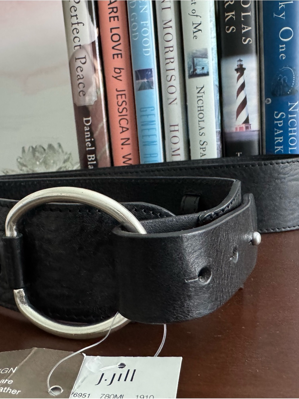 J. Jill Wide Leather Belt